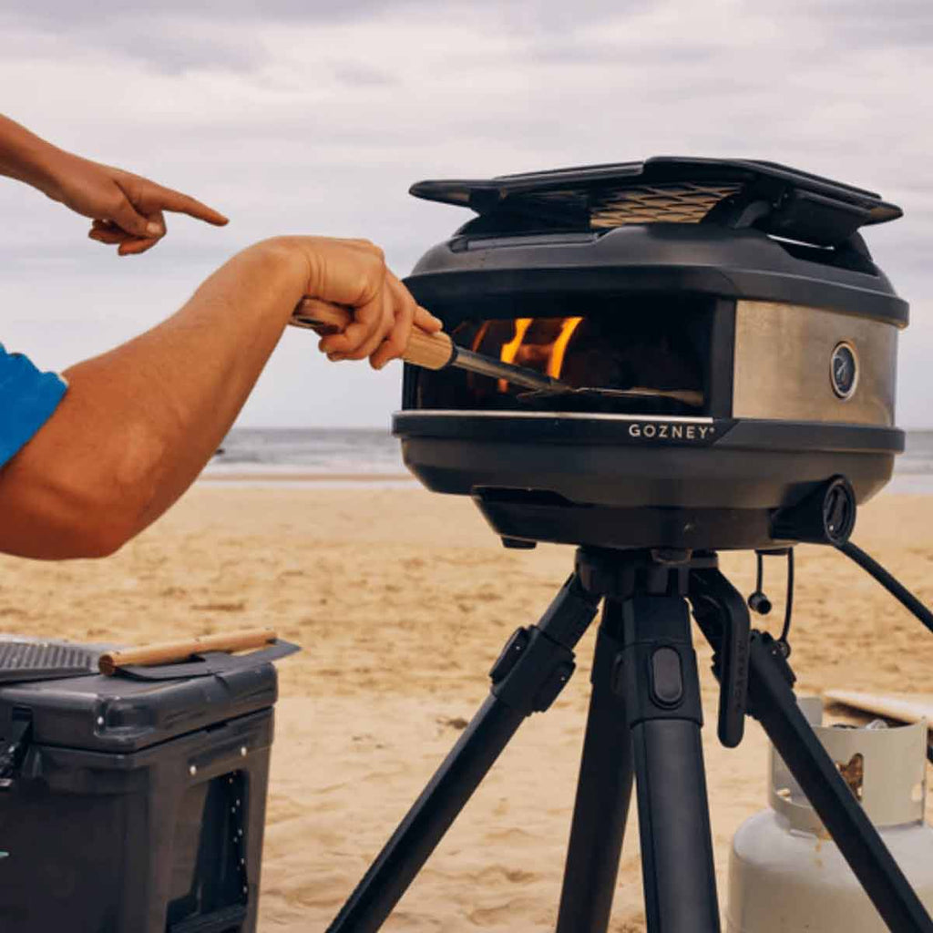 Pizzaspade 6" Venture rustfritt stål - Gozney bakside