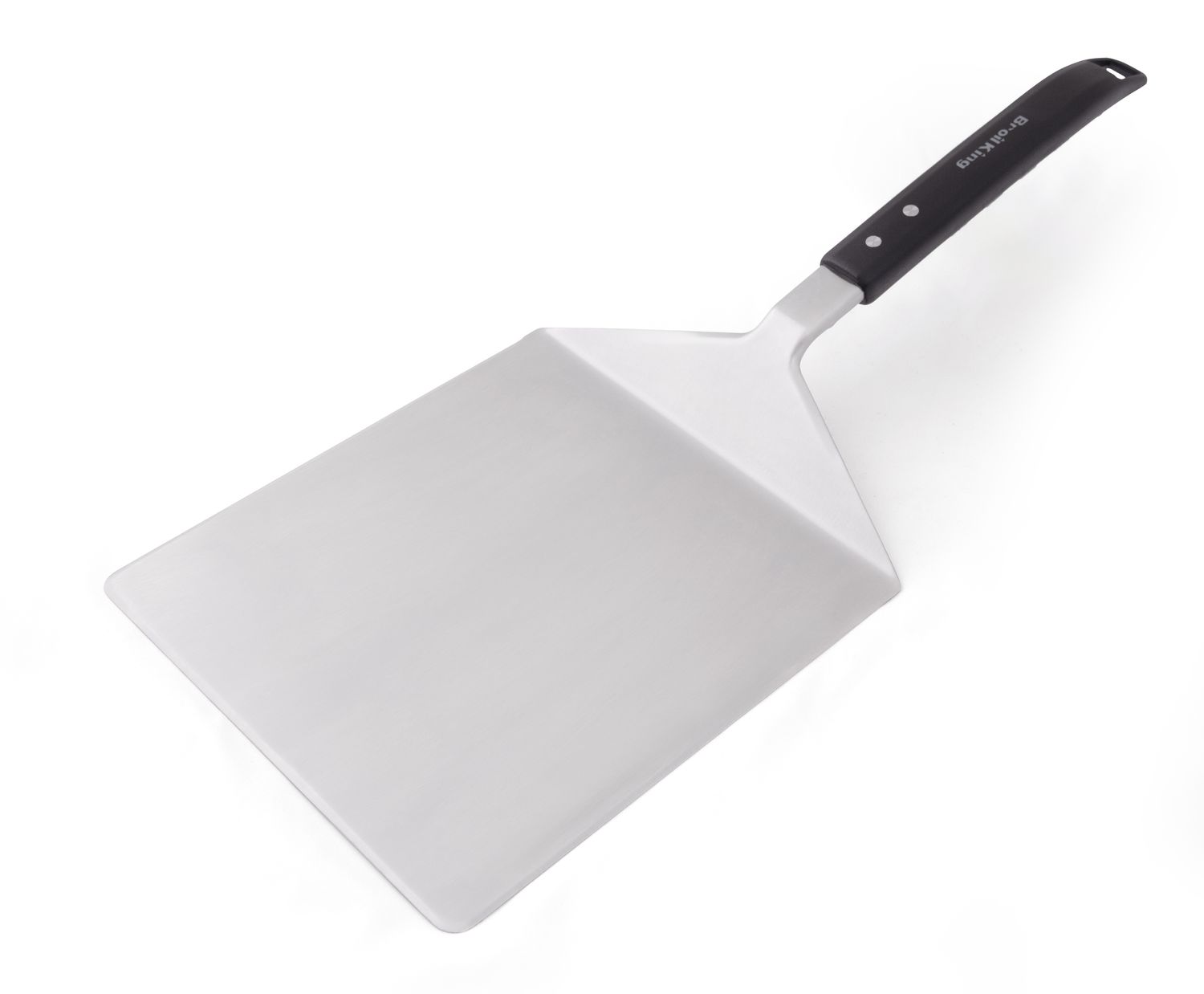 Pizzaspade Imperial ekstra bred rustfritt stål detaljer