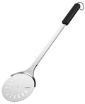 Pizzaspade med dreieplate Ø 18 cm rustfritt stål - Cozze forfra med håndtak