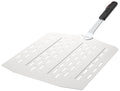 Pizzaspade perforert aluminium 40x35 cm for 17" pizzaovn Cozze forfra