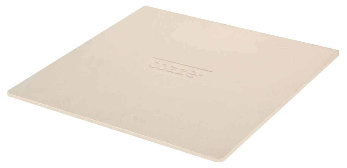 Pizzastein 42,5 x 42,5 cm cordierit for 17" Cozze forfra