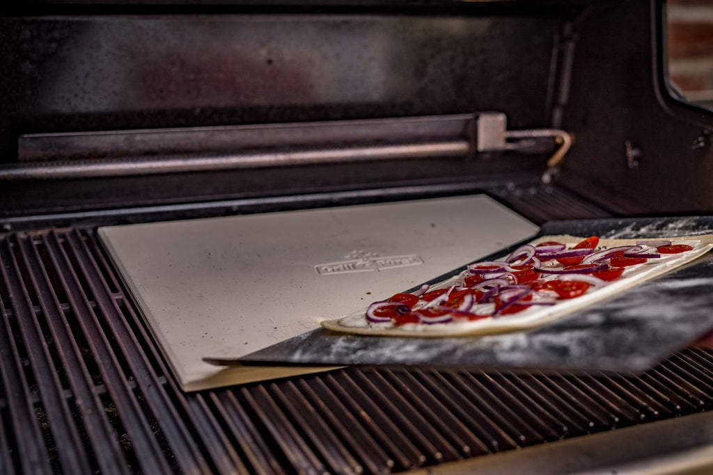Pizzastein rektangulær 40 x 30 cm cordierit pakket