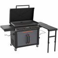 Plancha 36" grillstasjon med klappbord 4 brennere - Blackstone forfra