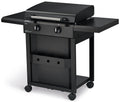 Plancha gassgrill Amaro 2 rustfritt stål 2 brennere sett forfra