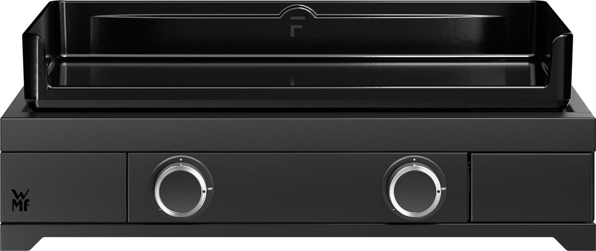 Plancha gassgrill Edition One 60 cm støpejern 2 brennere WMF forfra