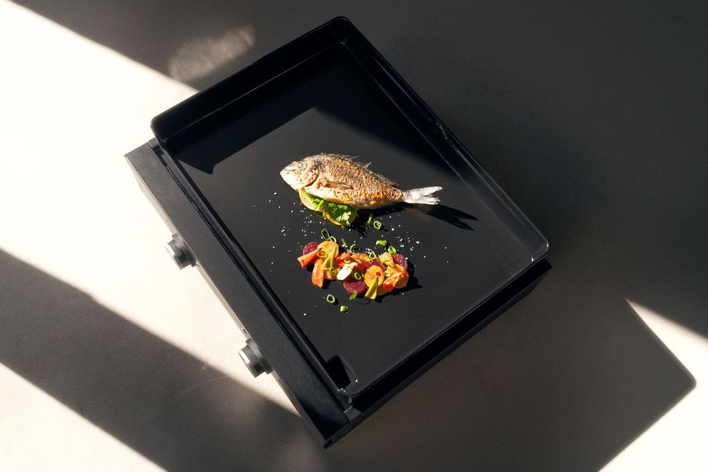 Plancha gassgrill Edition One 60 cm støpejern 2 brennere - WMF
