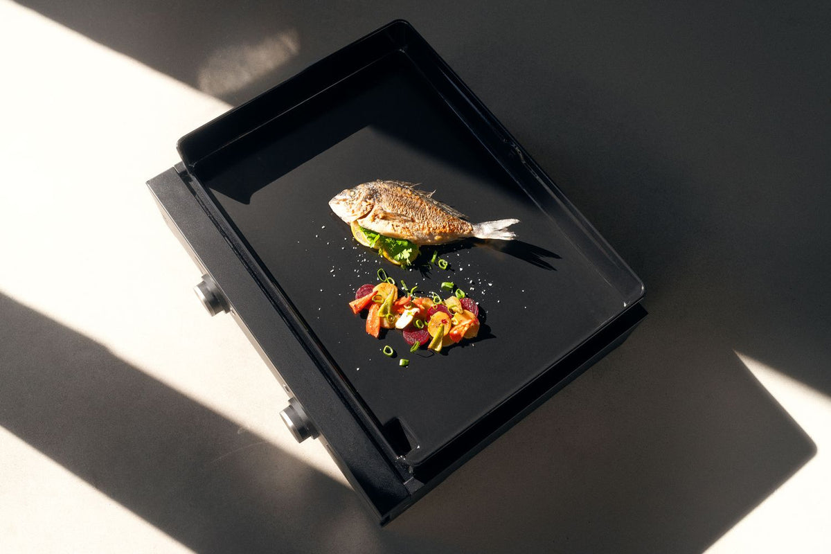 Plancha gassgrill Edition One 60 cm støpejern 2 brennere - WMF