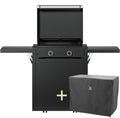 Plancha gassgrill Edition One 60 cm støpejern med vogn forfra