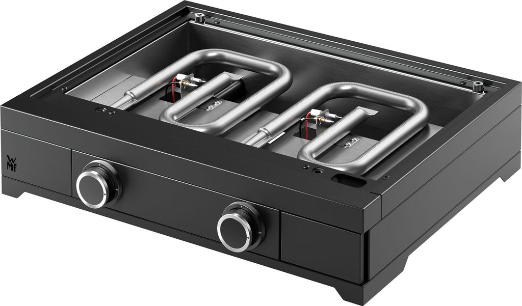 Plancha gassgrill Edition One 60 cm støpejern med vogn bruk i hage