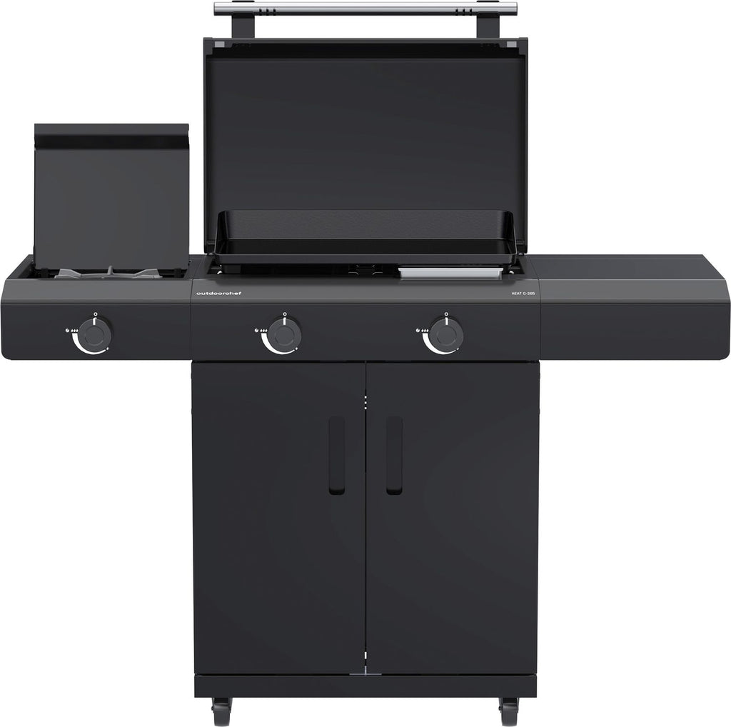 Plancha gassgrill HEAT C-265 med Blazing Zone støpejern forfra