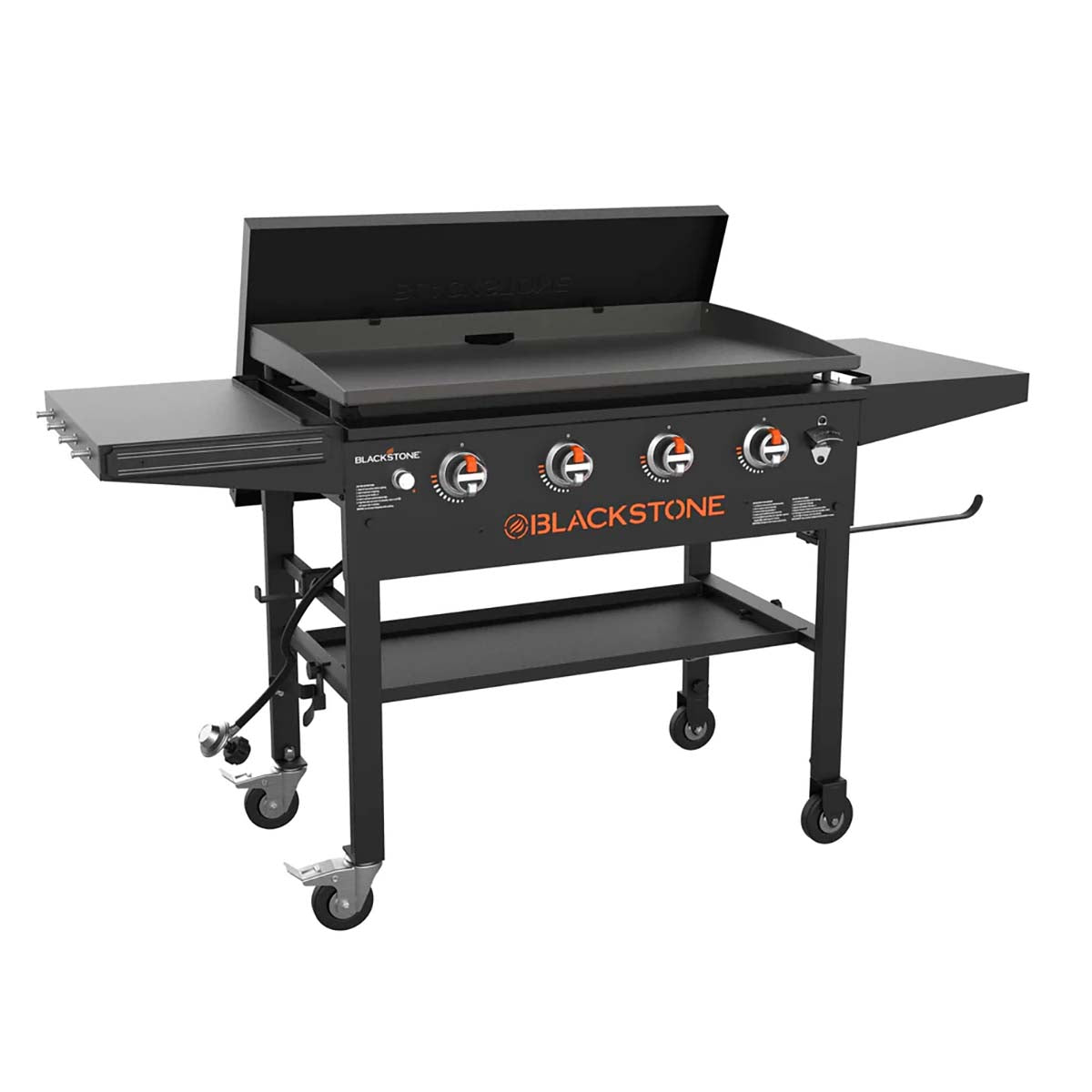 Plancha grill 36" Griddle med hardcover forfra