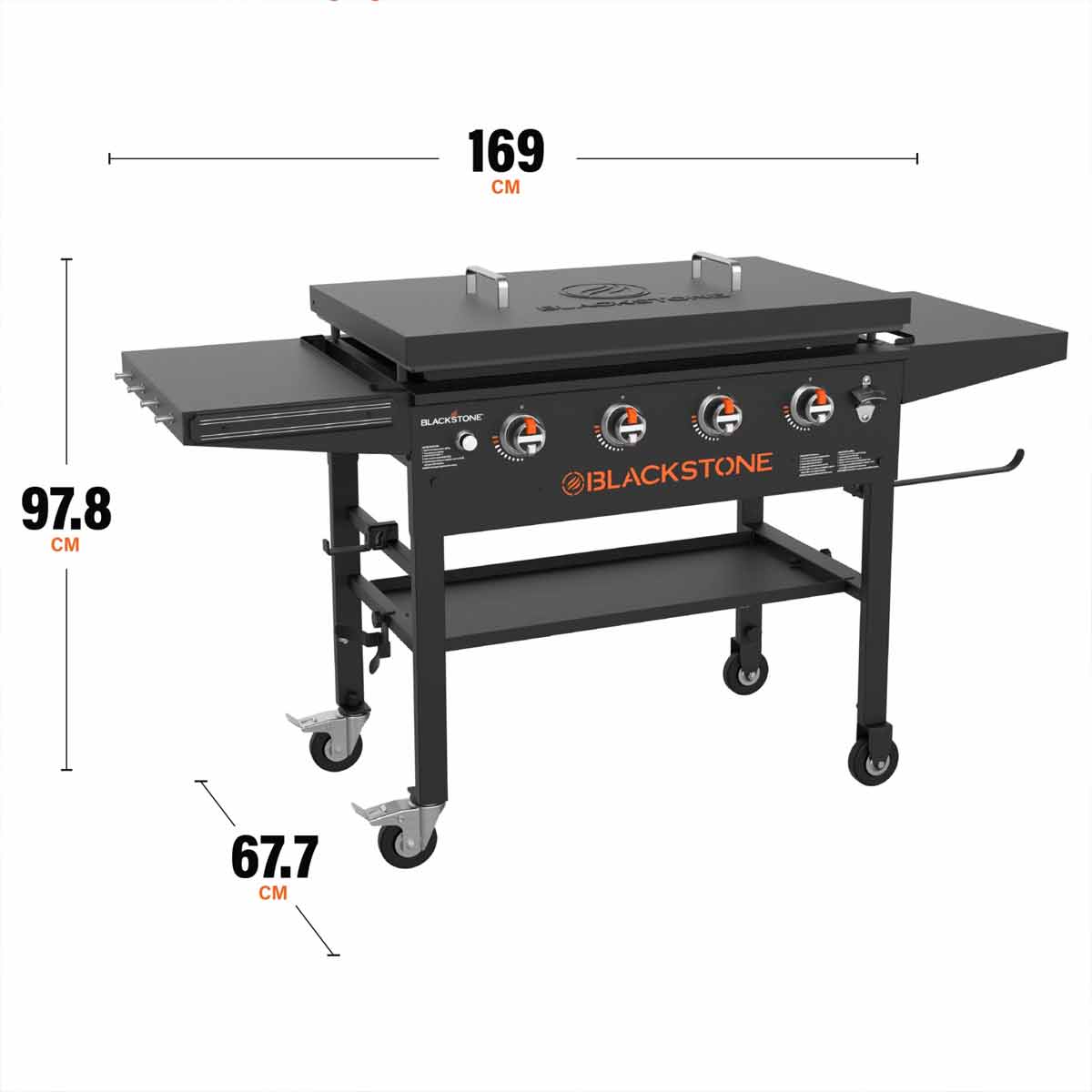 Plancha grill 36" Griddle med hardcover 4 brennere 91 cm - Blackstone