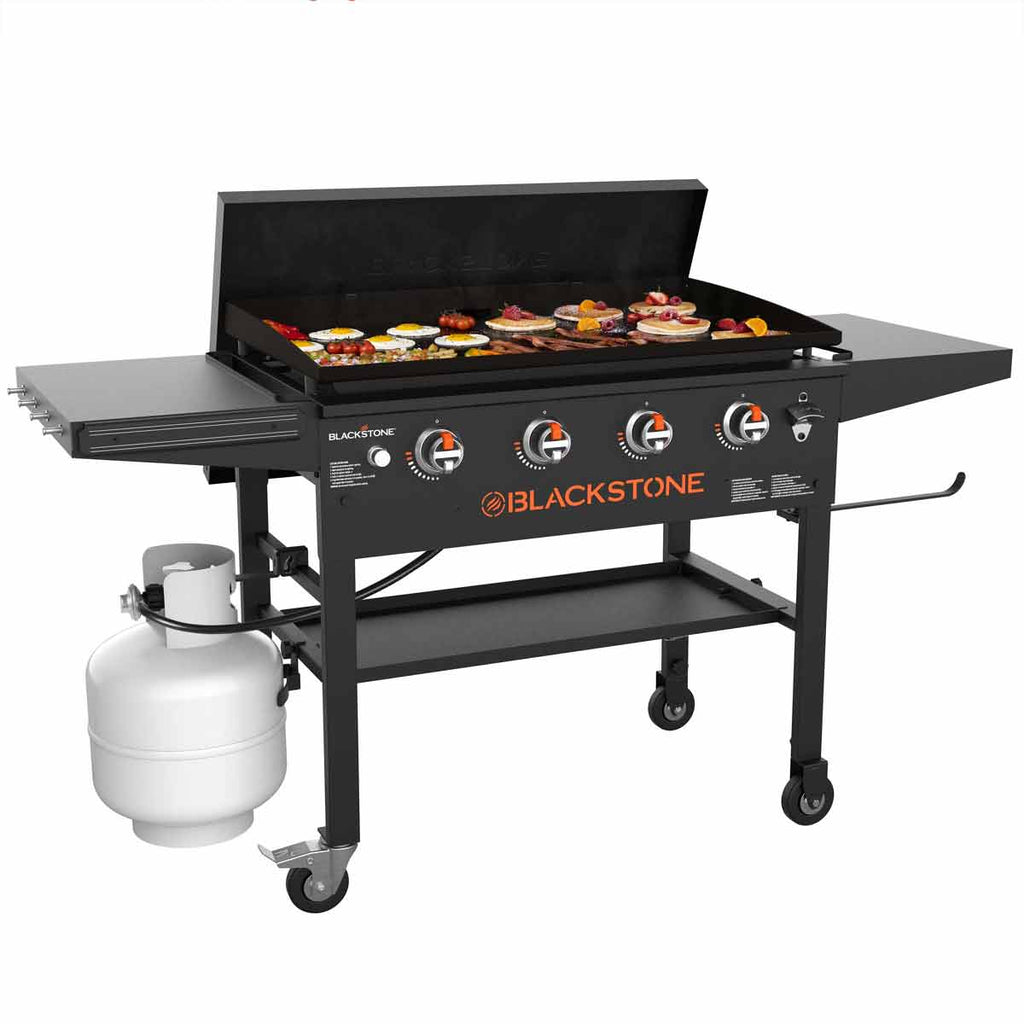 Plancha grill 36" Griddle med hardcover bakside
