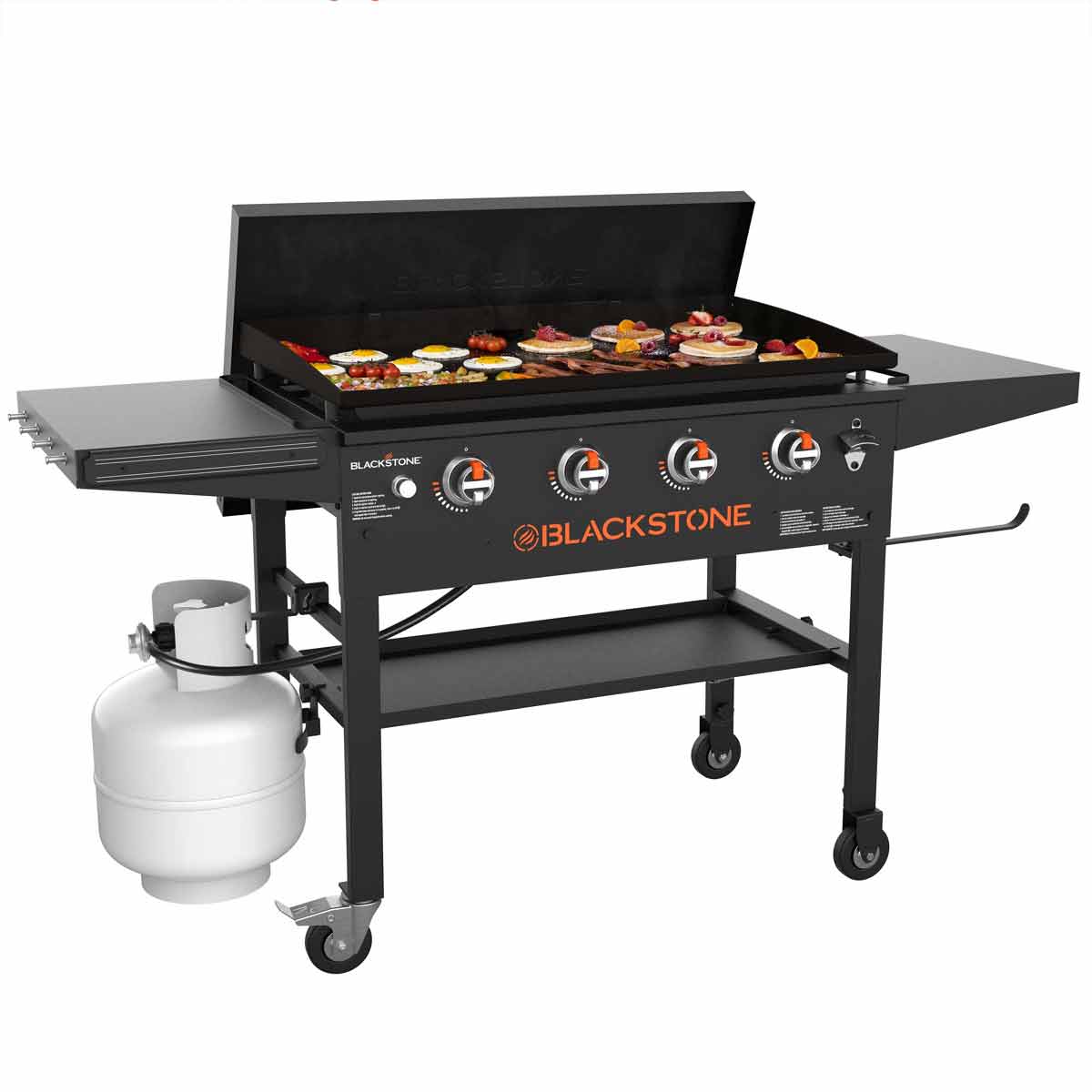 Plancha grill 36" Griddle med hardcover bakside