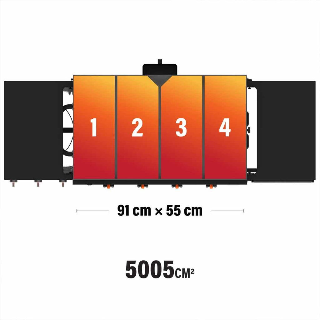 Plancha grill 36" Griddle med hardcover 4 brennere 91 cm - Blackstone