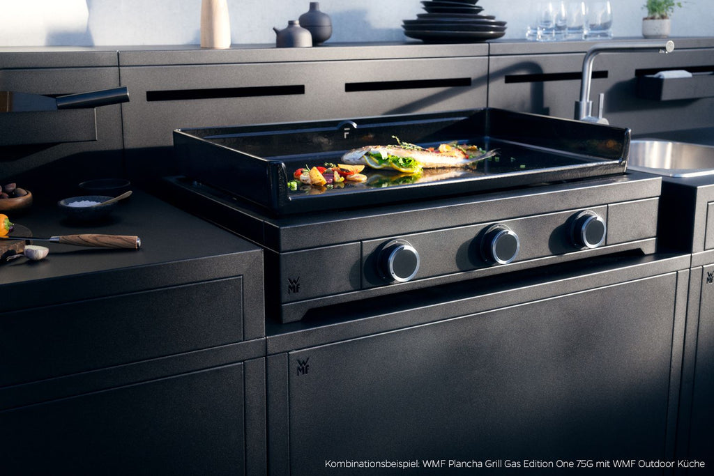 Plancha grill gass Edition One 75 cm med lokk og trekk grillflate