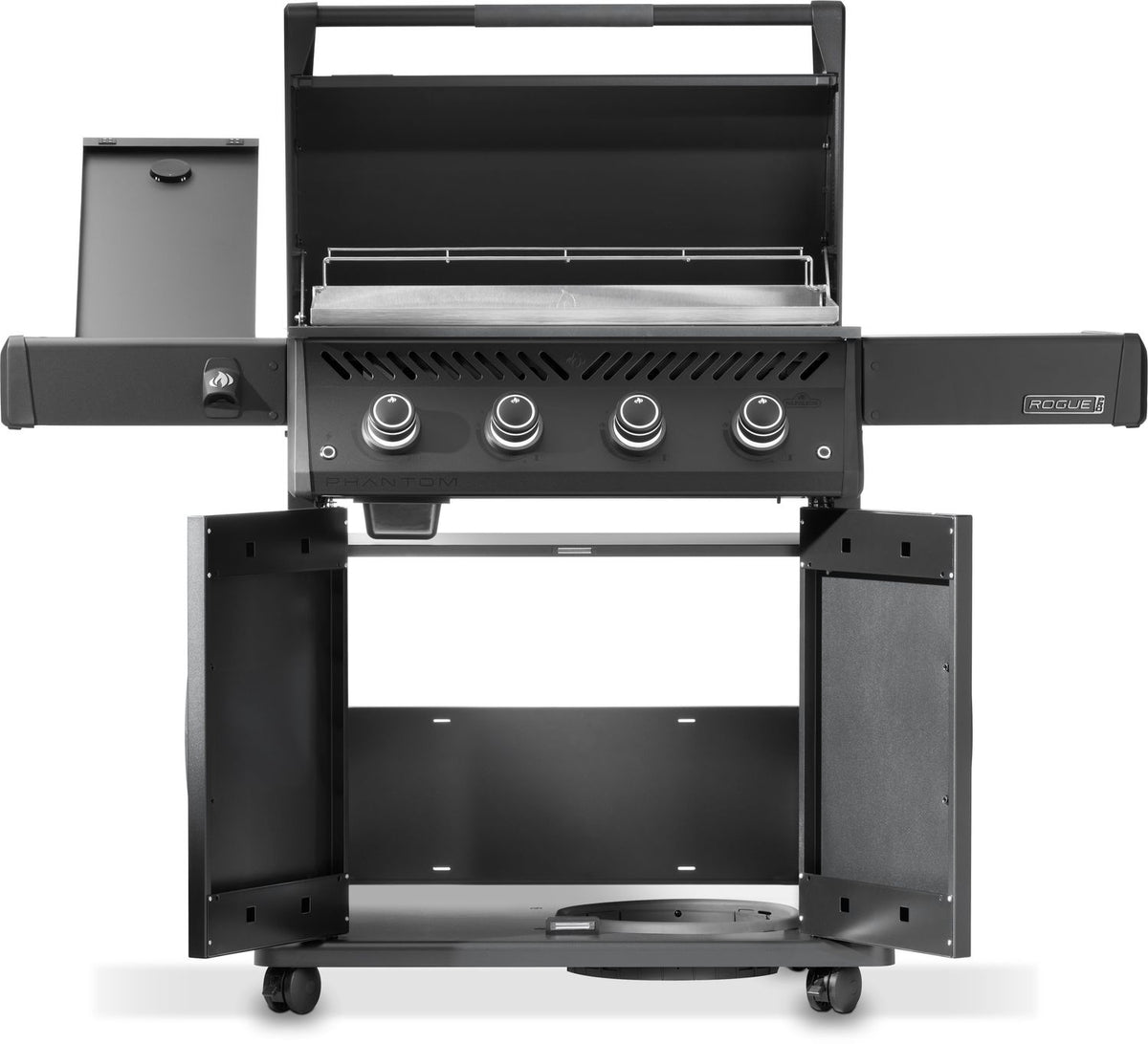 Plancha grill Phantom Rogue Pro 30 rustfritt stål bakside