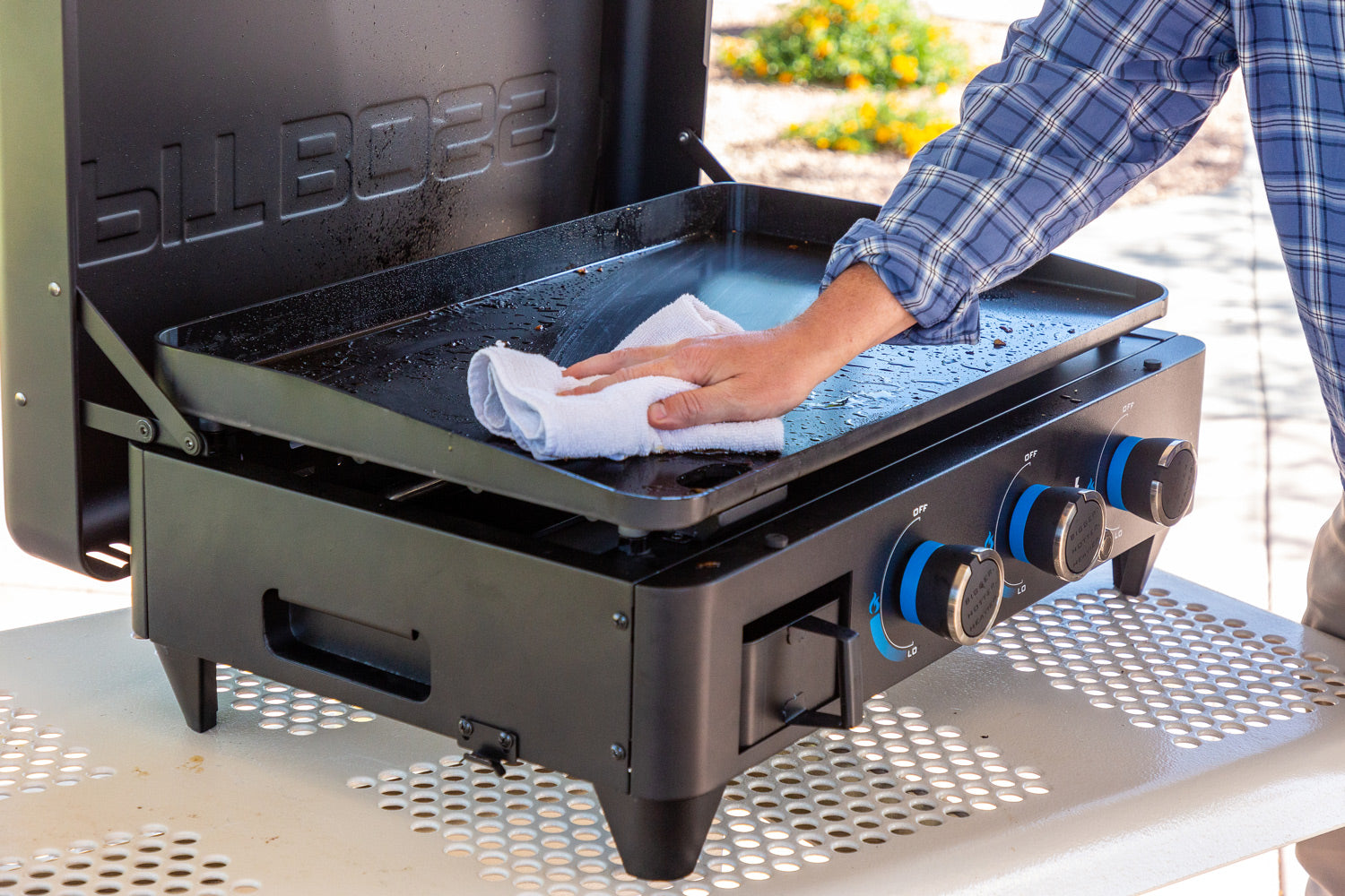 Plancha grill Ultimate 3-brenner med understell - Pit Boss oversikt