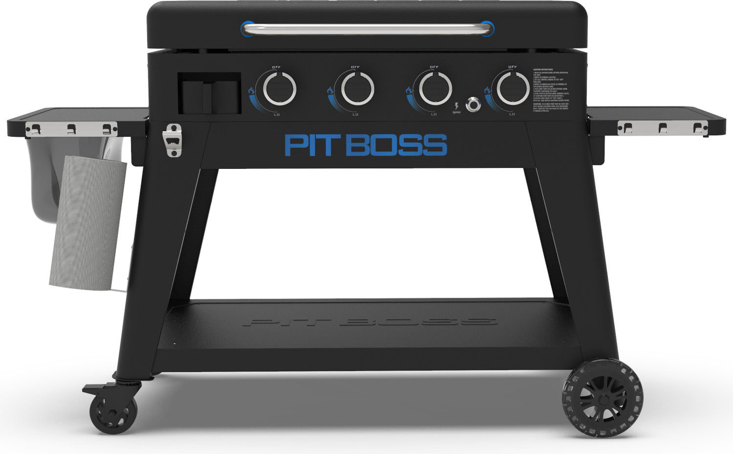 Plancha grill Ultimate 4-brenner med understell - Pit Boss foran