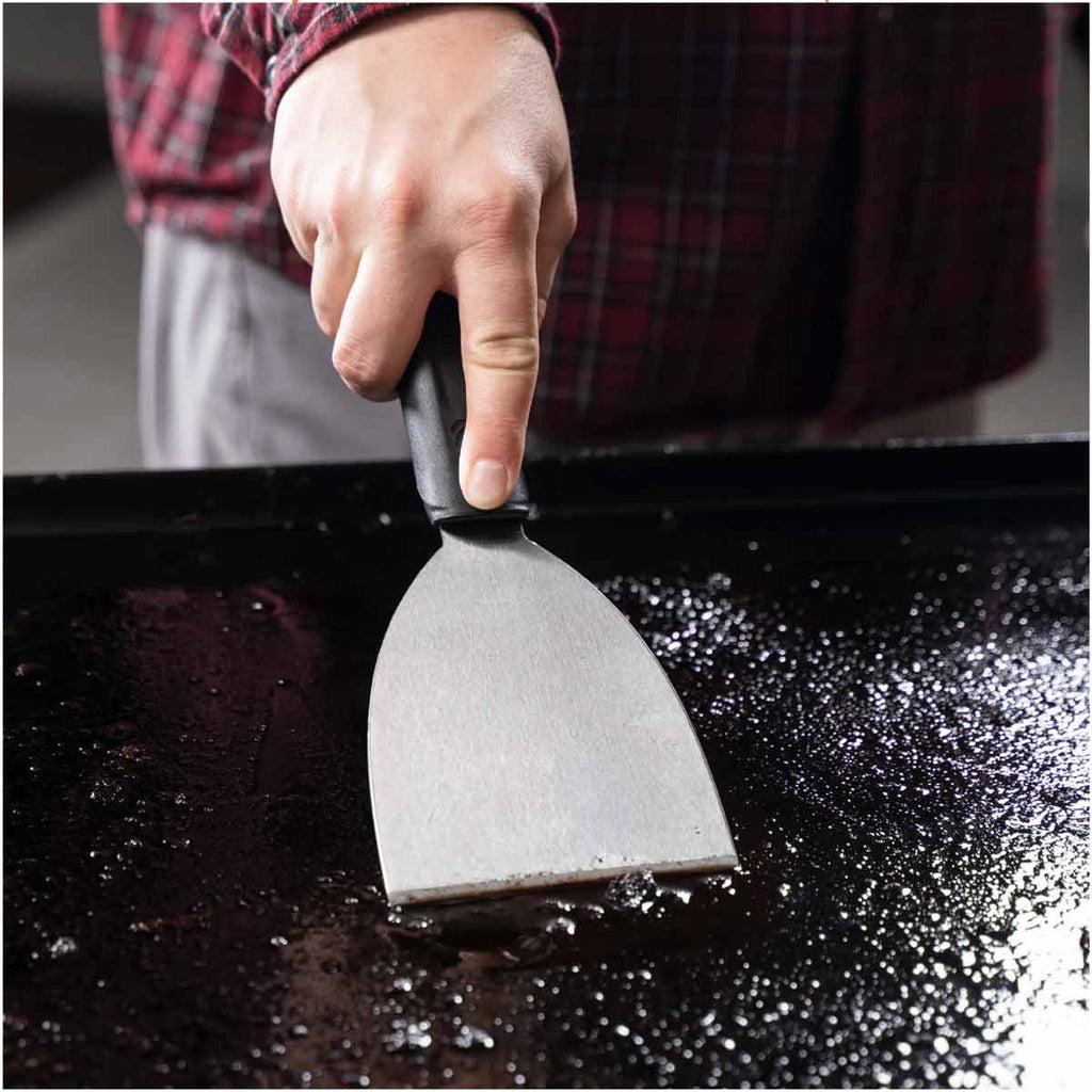 Plancha rengjøringssett 8-delt for grillplate - Blackstone nærbilde av skureputer