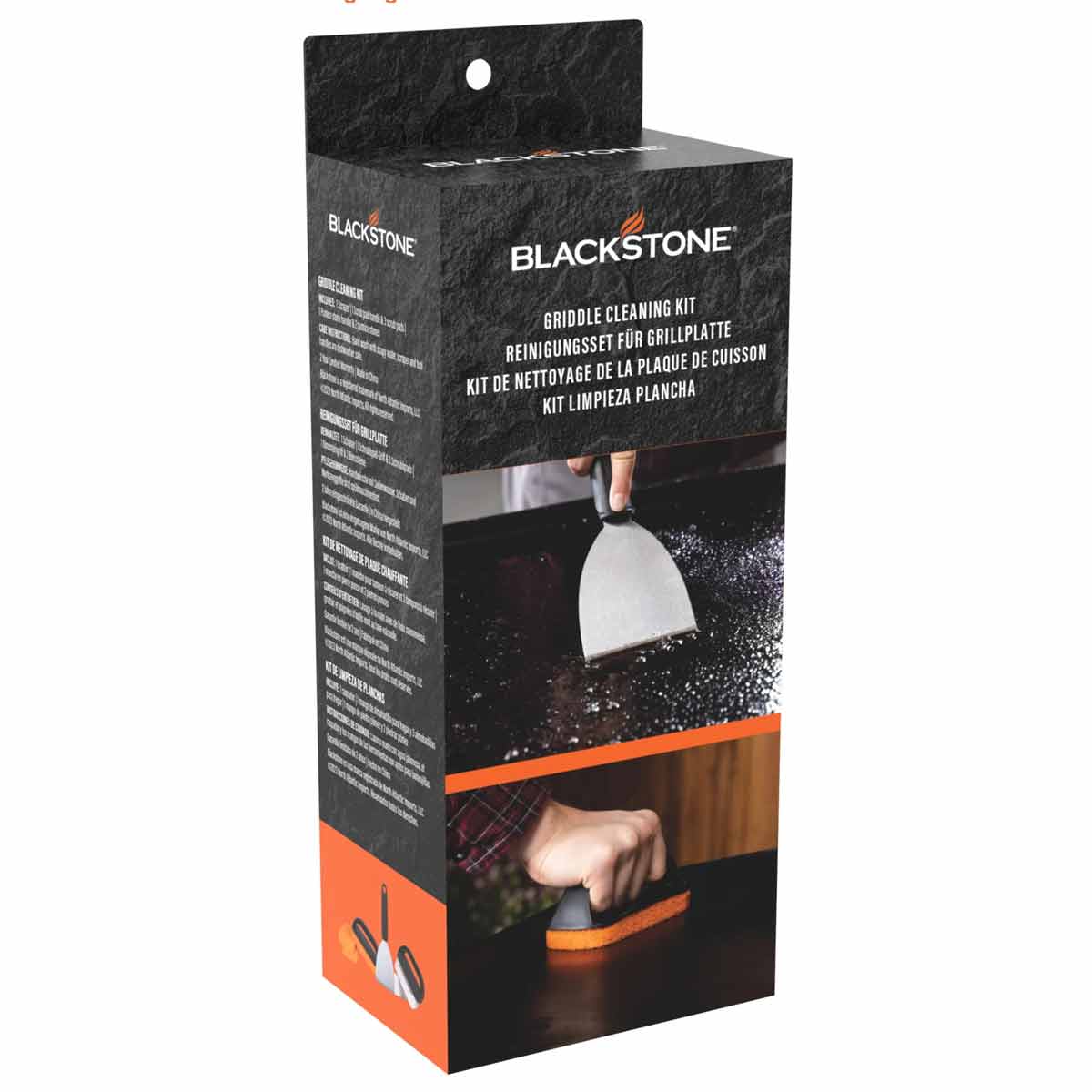 Plancha rengjøringssett 8-delt for grillplate - Blackstone rengjøringsstein