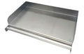 Plancha rustfritt stål M 41 x 28 cm grillplate forfra