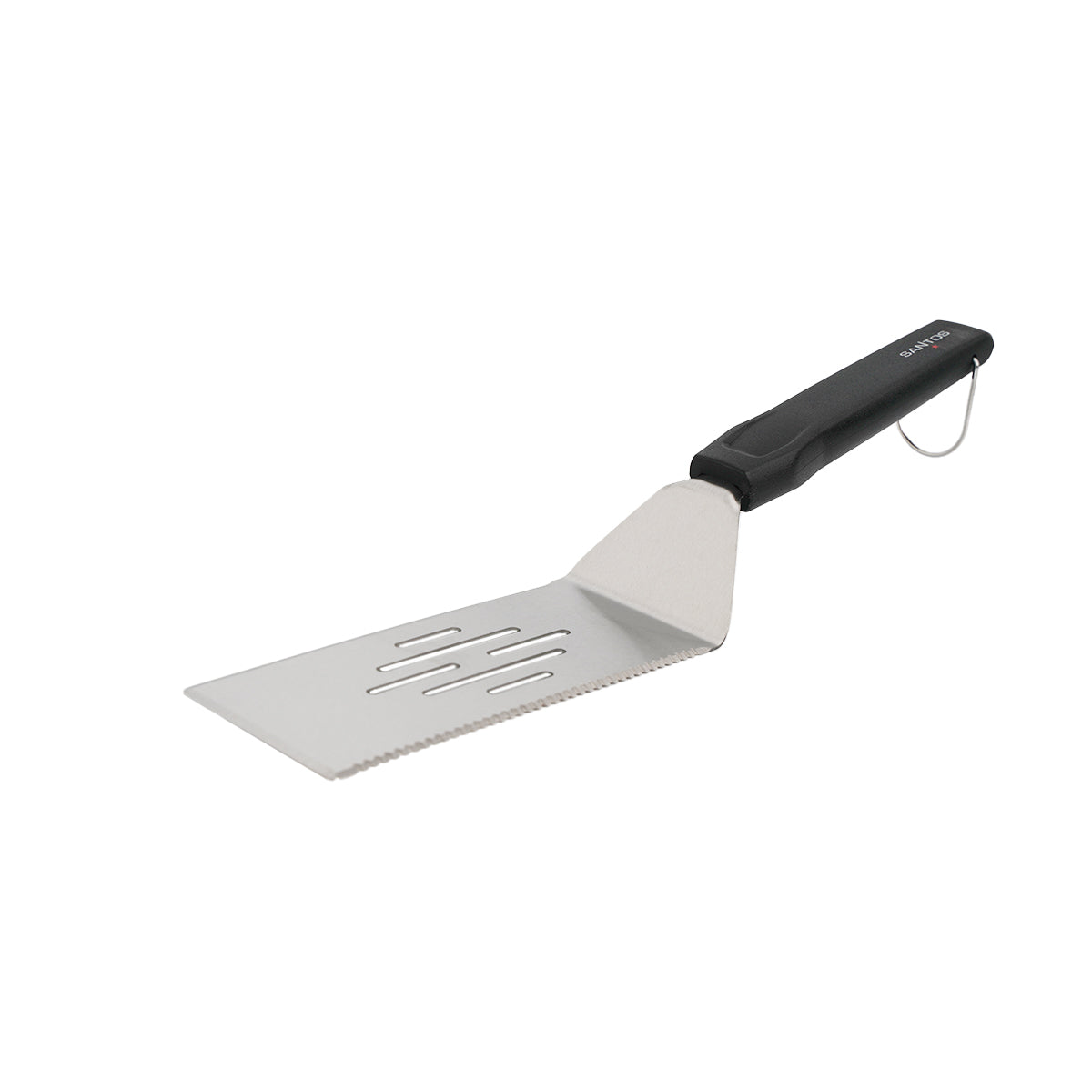 Plancha-spadesett 4-delt rustfritt stål - SANTOS bakside