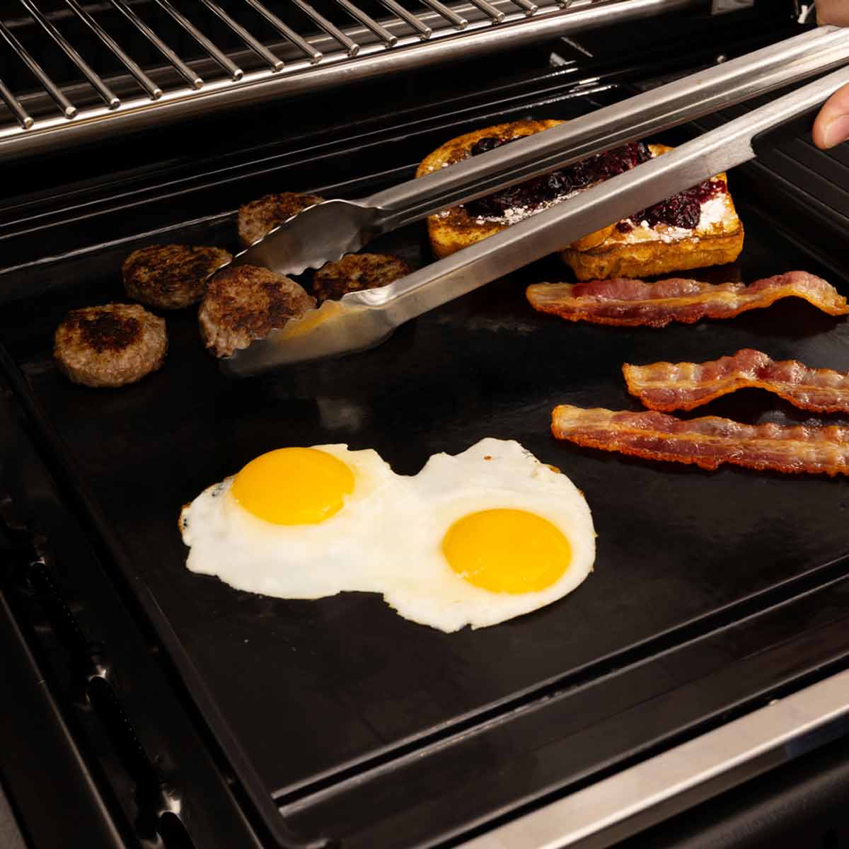 Plancha støpejern emaljert for Baron & Crown - Broil King bakside