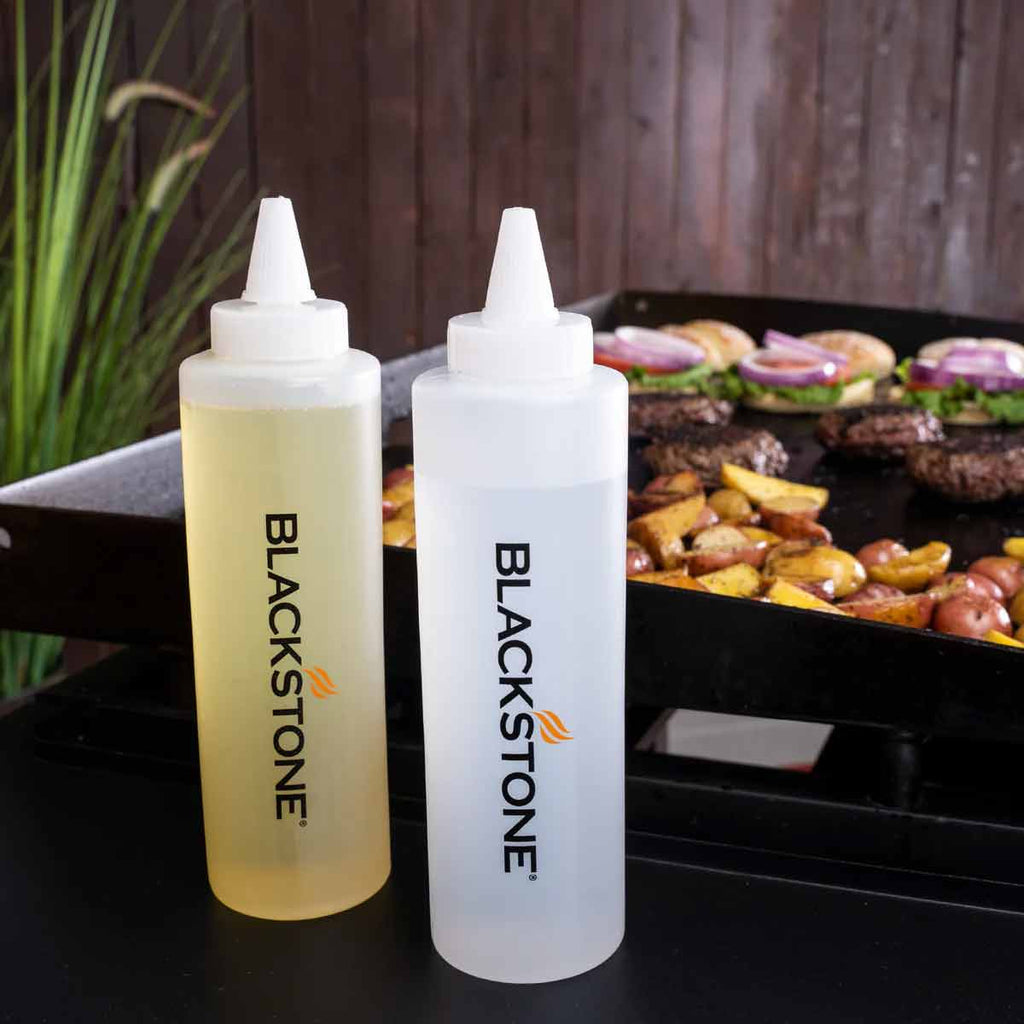 Plancha tilbehørssett 5-delt for grillplate - Blackstone montert på grillplate