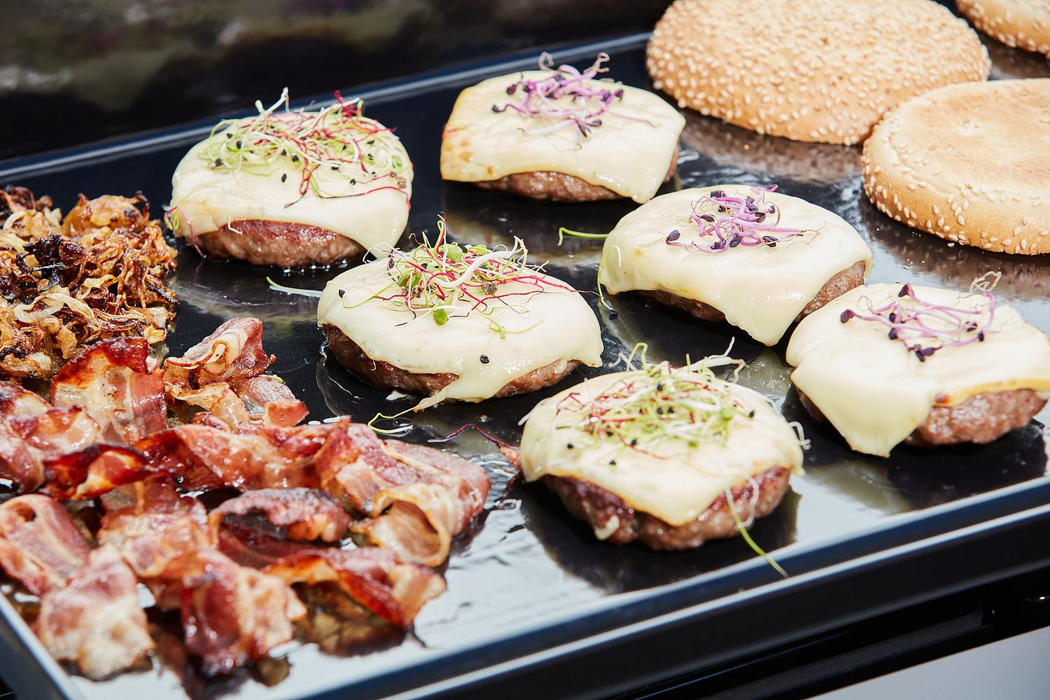 Detalj av Plancha XL støpejern for Blazing/Cooking Zone 63x38 cm - Outdoorchef