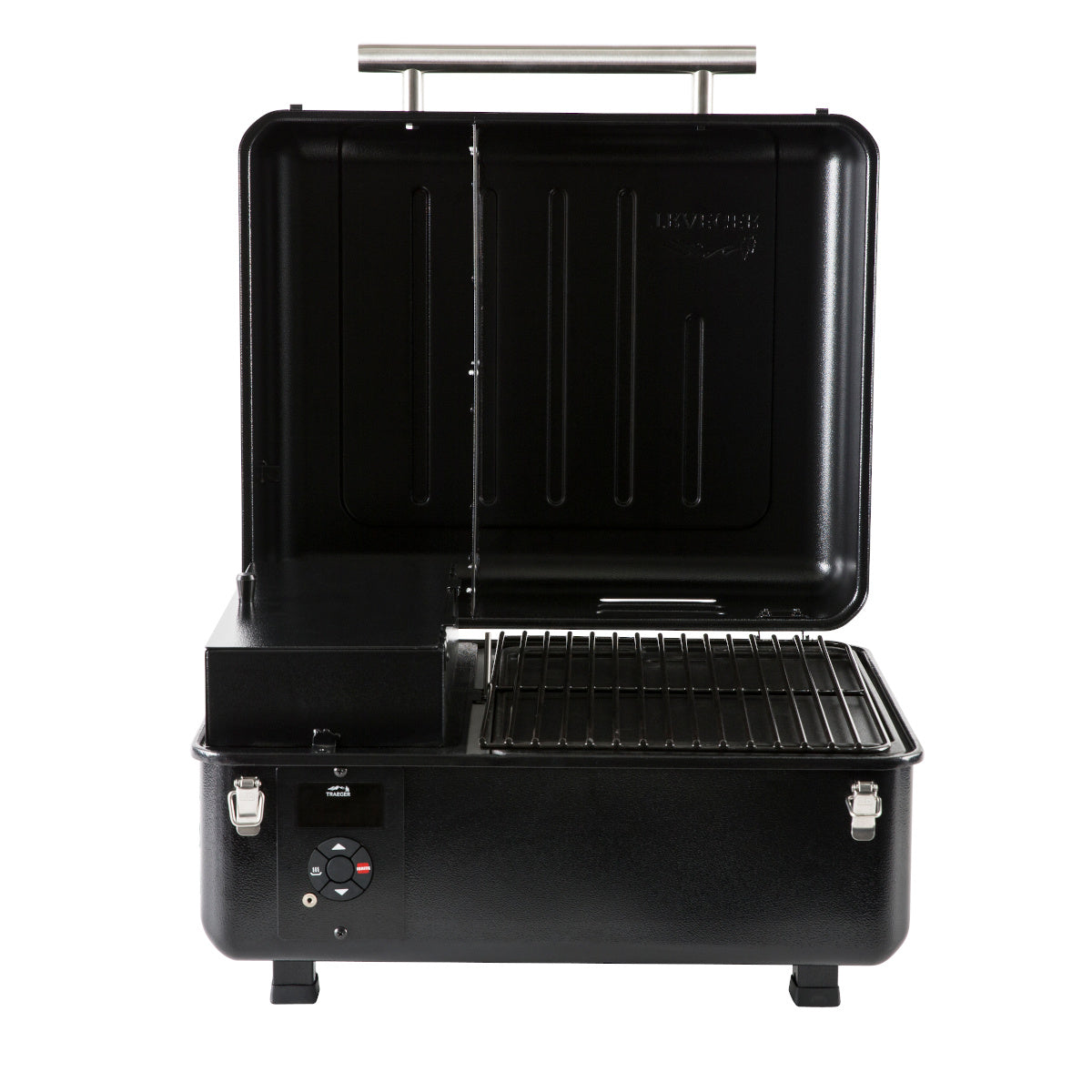 Portabel pelletsgrill Ranger svart med transportveske - Traeger montert