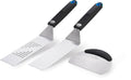 Pro Griddle plancha verktøysett 3-delt rustfritt stål - Napoleon forfra