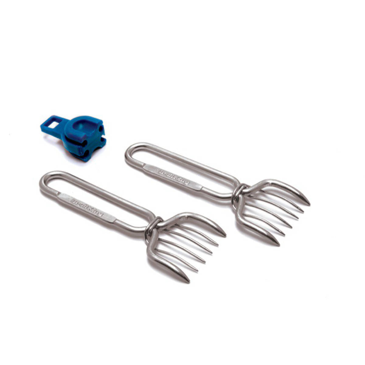 Pulled pork gafler 2-delt rustfritt stål Broil King forfra