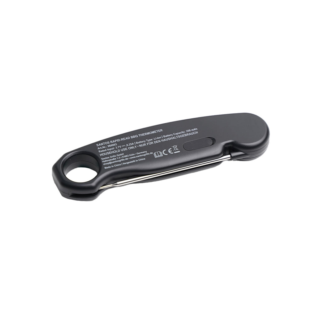 Rapid-Read BBQ-termometer digitalt med LED - SANTOS oppbevaring ved grill