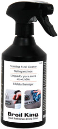 Rengjøringsmiddel rustfritt stål 500 ml sprayflaske - Broil King forfra