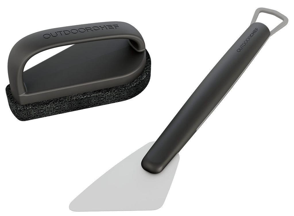 Rengjøringssett for EASY FLIP trakt kulegrill - Outdoorchef forfra