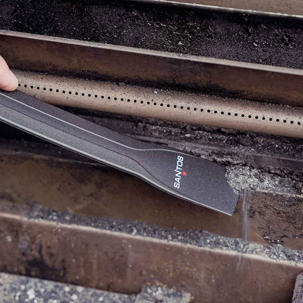Rengjøringsspatel sett 2-delt for gassgrill og plancha - SANTOS bakside