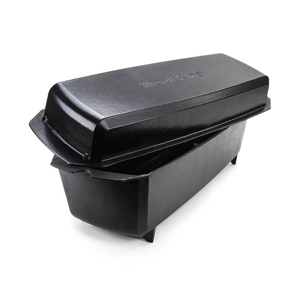 Rib Roaster støpejern 40 x 14 x 10 cm Broil King forfra