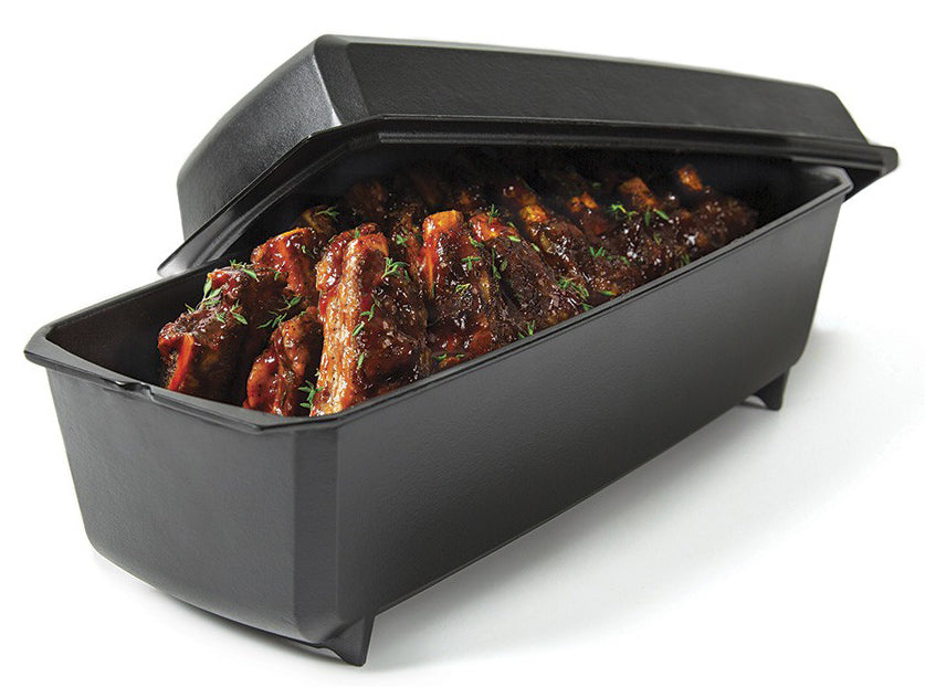 Rib roaster støpejern form 42 cm - Broil King forfra
