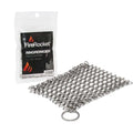 Ringrengjører rustfritt stål 12,5 x 12,5 cm - FireRocket forfra