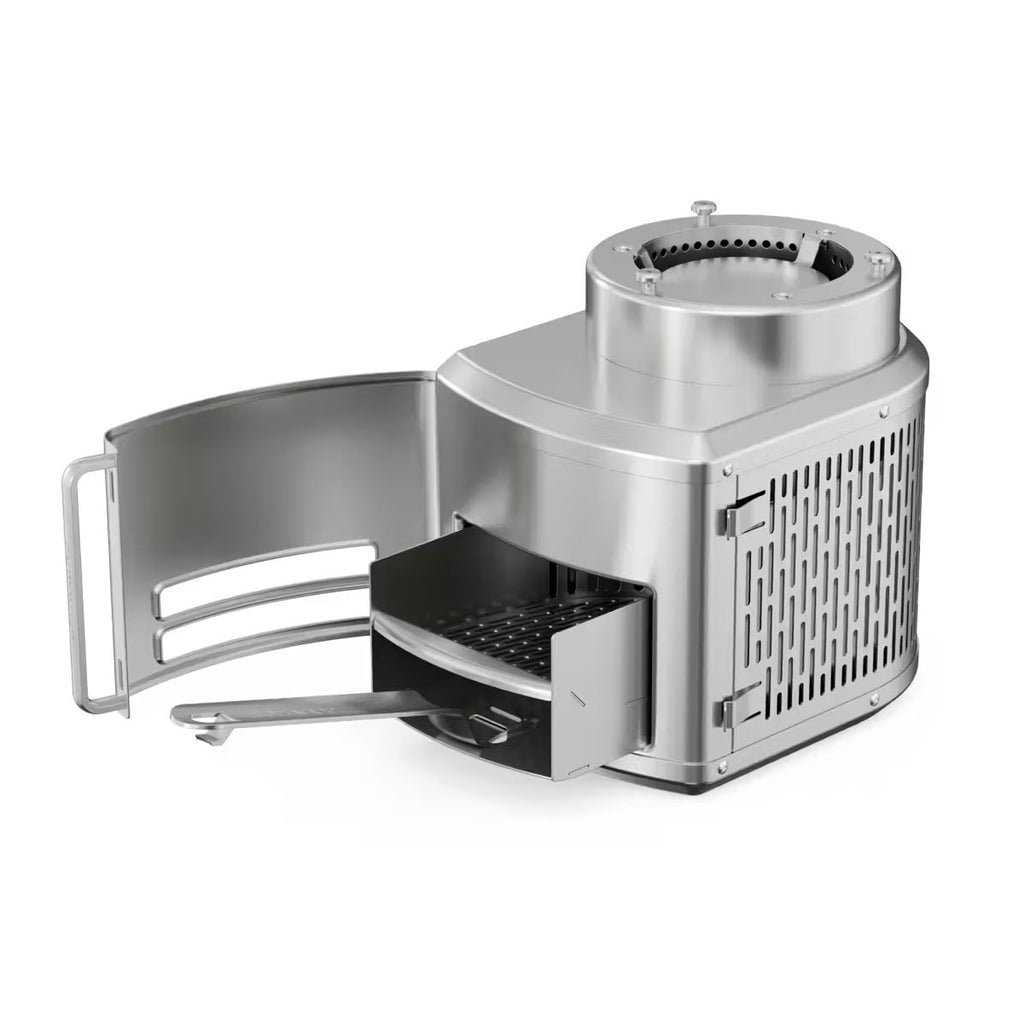 Roccbox vedfyrt brenner 2.0 for pizzaovn bakside