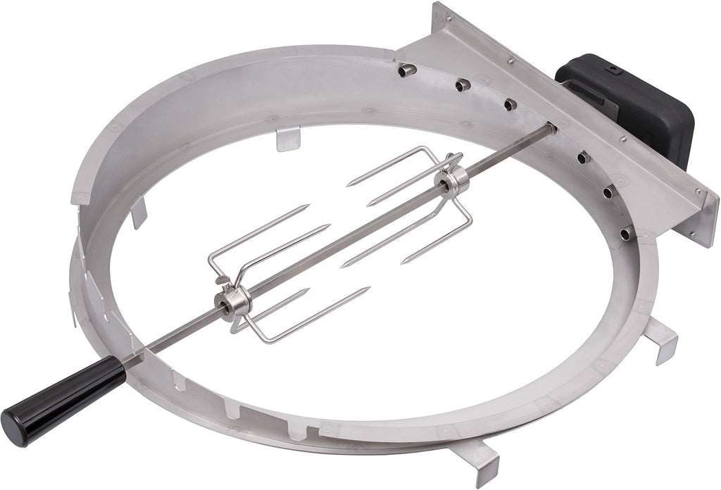 Rotisserie dreiespidd sett for Classic/Basic/55er Serie - Monolith bakside