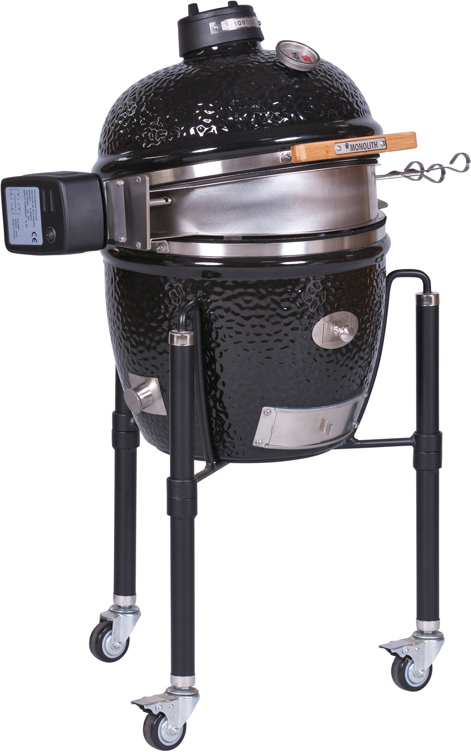 Rotisserie / dreiespidd sett rustfritt stål for ICON / JUNIOR - Monolith nærbilde av spydholder