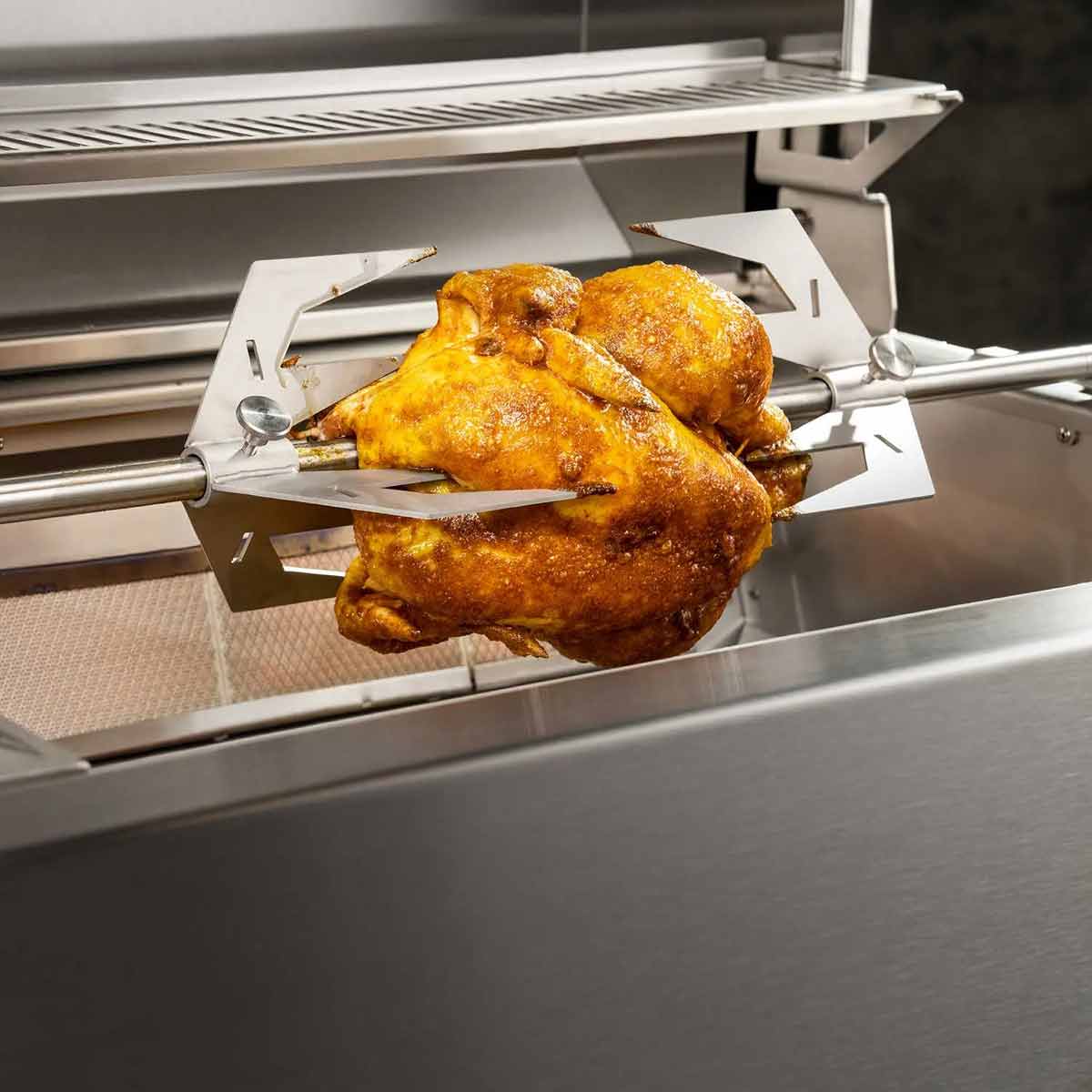 Rotisserie for Block Ds Gen. 5 - Flammkraft detalj nærbilde