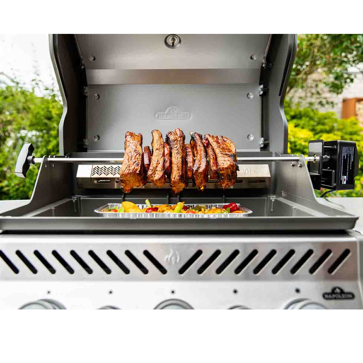 Rotisserie Heavy Duty for Rogue & Freestyle serie - Napoleon detalj