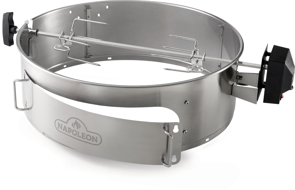 Rotisserie Heavy Duty med ovnsluke for 57 cm kulegrill - Napoleon bakside
