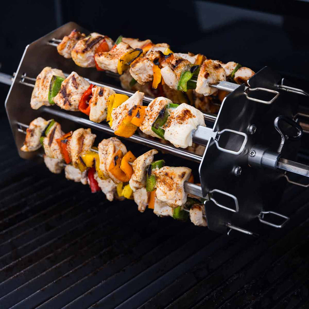 Rotisserie spydsett 8 dobbeltspyd - Broil King detalj av spyd