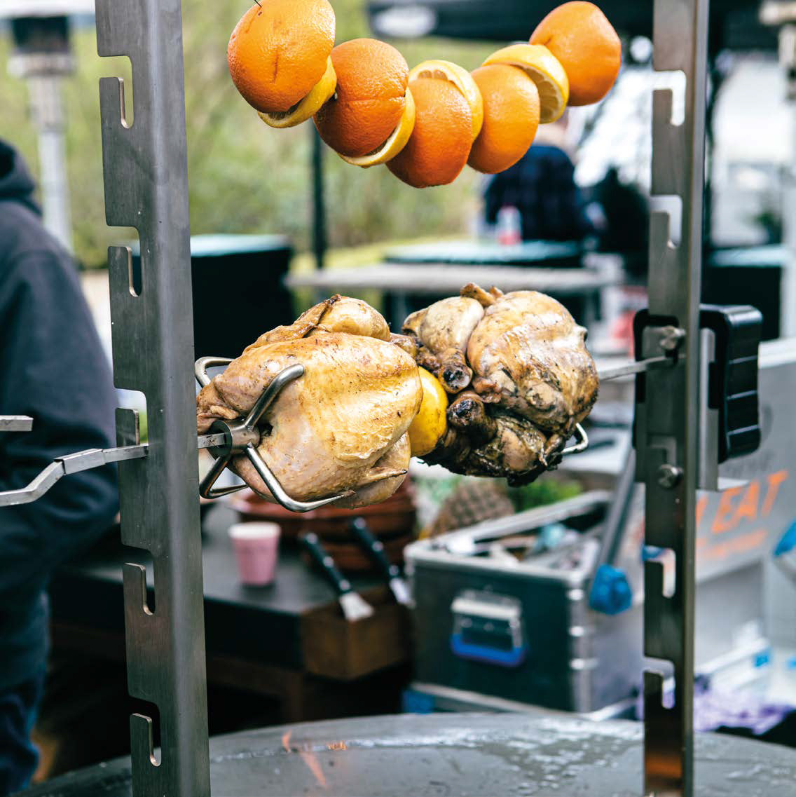 Detaljbilde av Rotisseriemotor for rotisserie-sett - OFYR