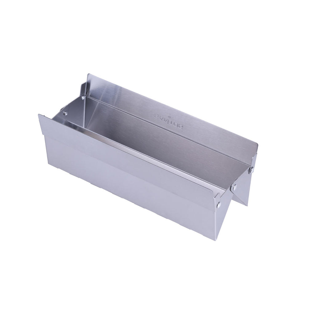 Detalj av røykboks for gassgrill 25x8,6 cm rustfritt stål - SANTOS