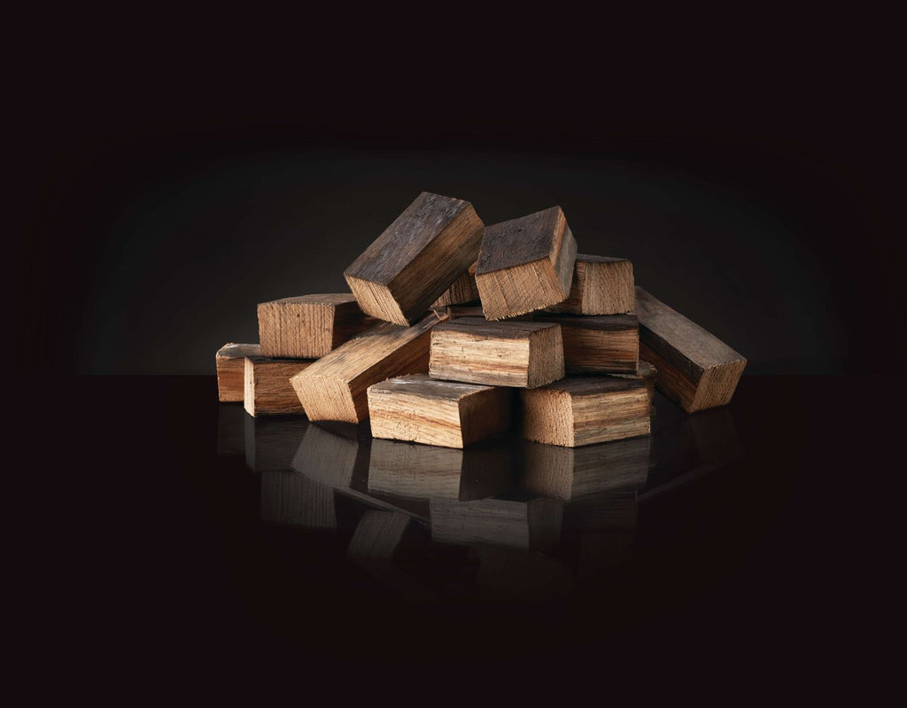 Røykchunks whiskey-eik 1,5 kg - Napoleon bakside
